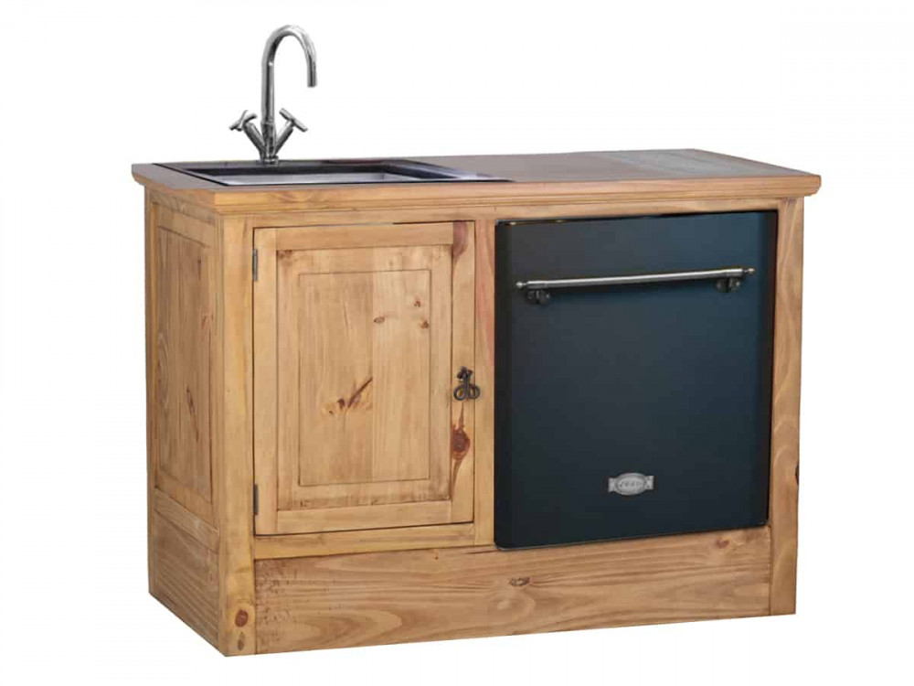 Küchenmodul Mexico Möbel Landhaus Pinie Honig