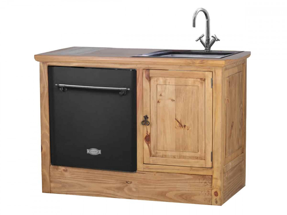 Küchenmodul Mexico Möbel Landhaus Pinie Honig