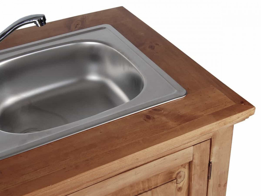 Küchenmodul Mexico Möbel Landhaus Pinie Honig