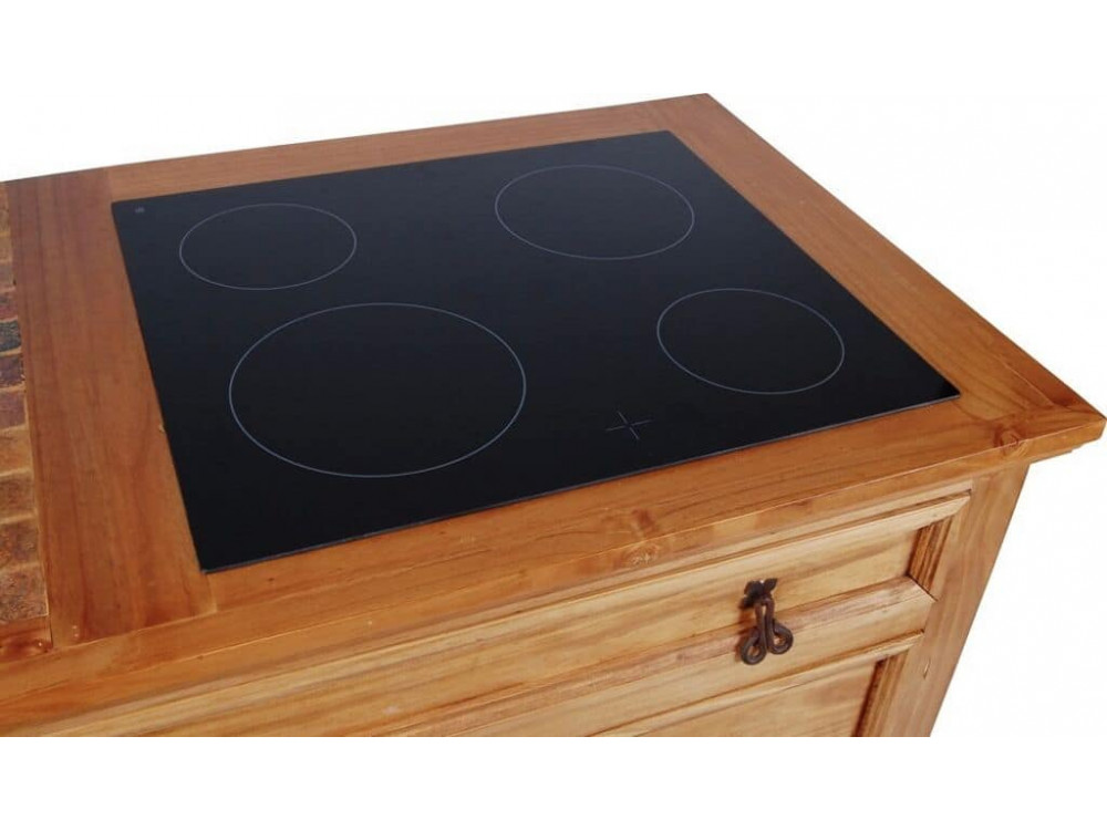 Küchenmodul Mexico Möbel Landhaus Pinie Honig