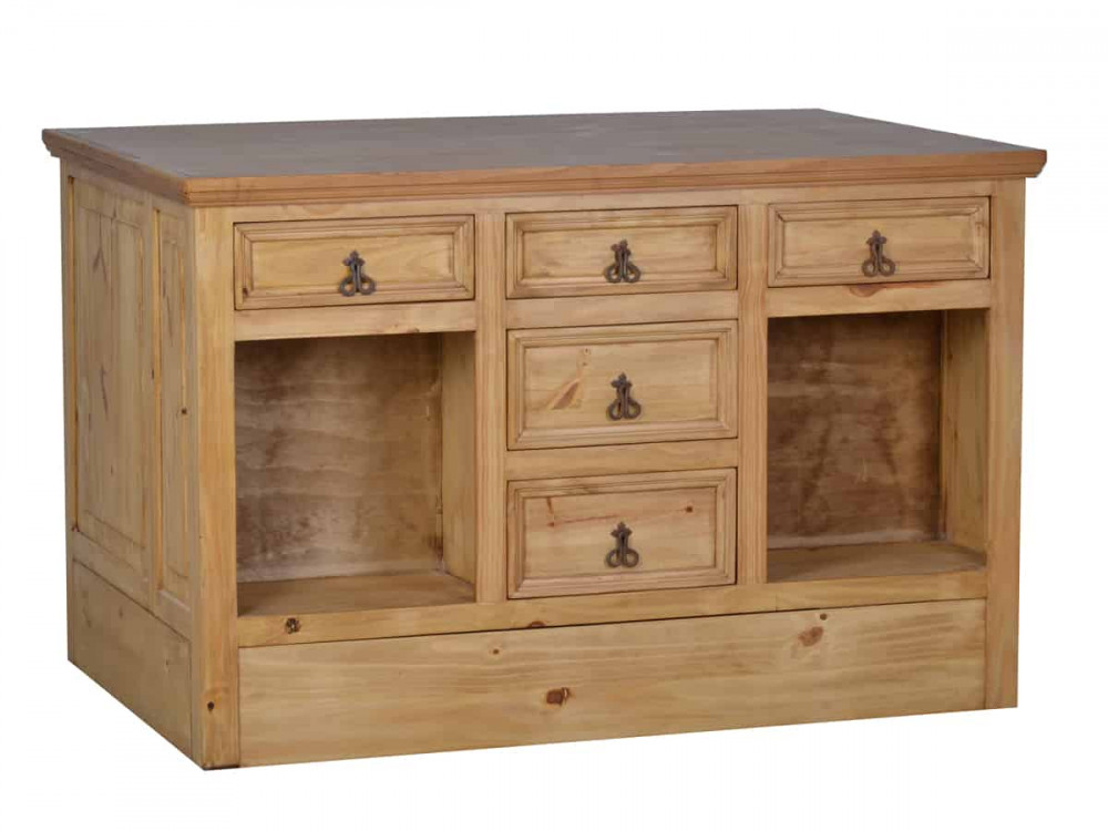 Küchenmodul Mexico Möbel Landhaus Pinie Honig