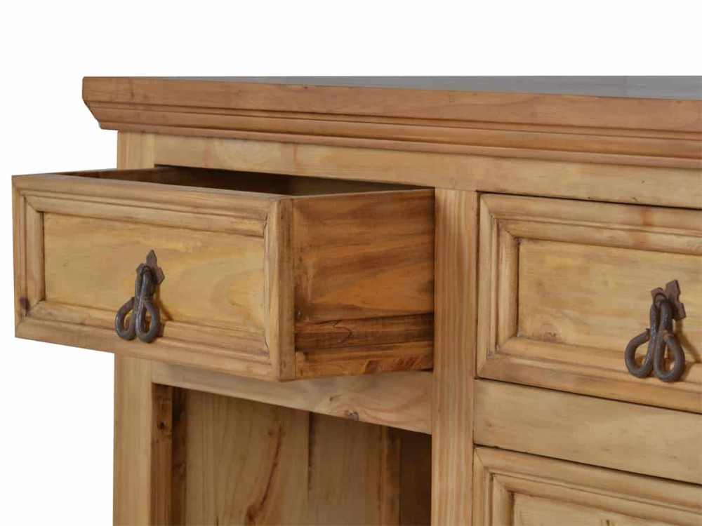 Küchenmodul Mexico Möbel Landhaus Pinie Honig