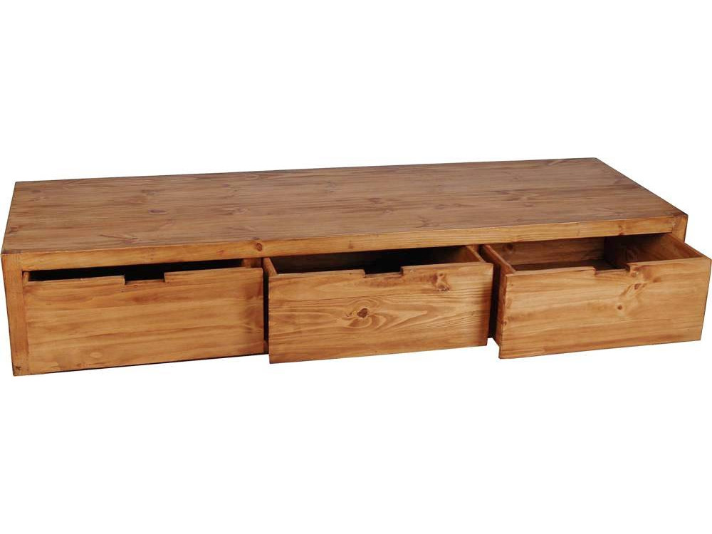 Lowboard Mexico Möbel Modern Pinie Honig