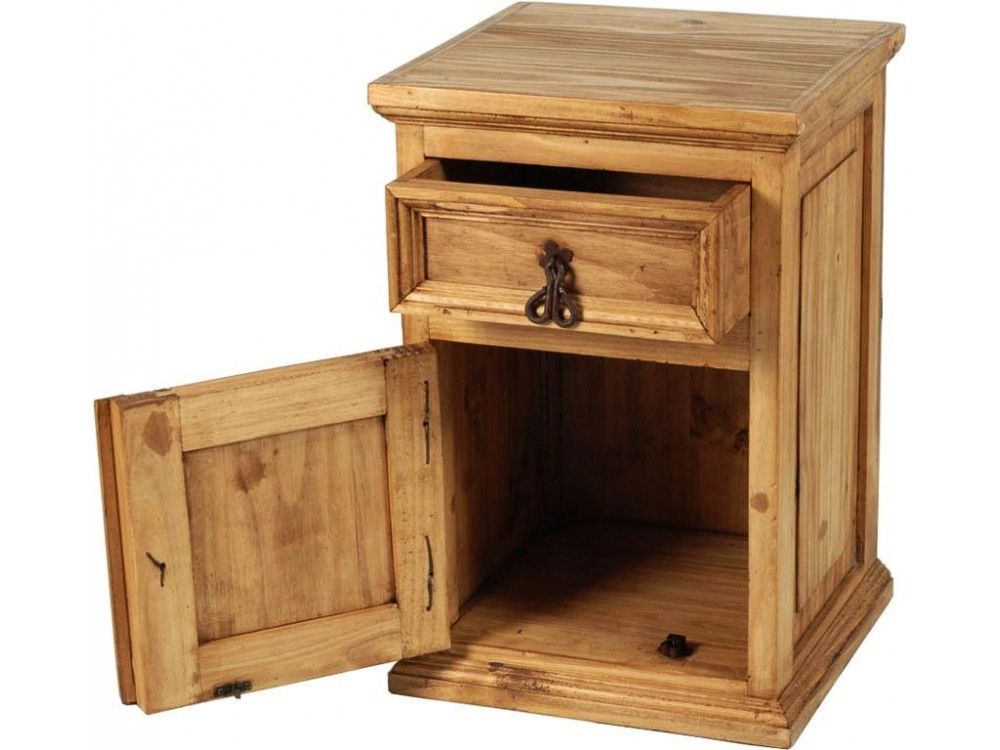 Nachttisch Mexico Möbel Landhaus Pinie Honig