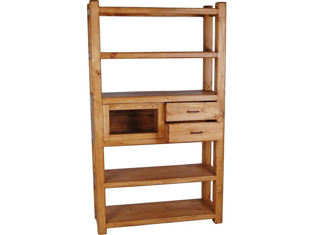 Regal Mexico Möbel Landhaus Pinie Honig