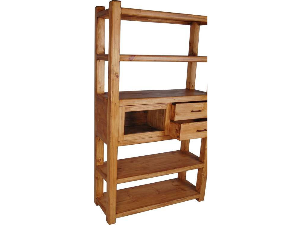 Regal Mexico Möbel Landhaus Pinie Honig