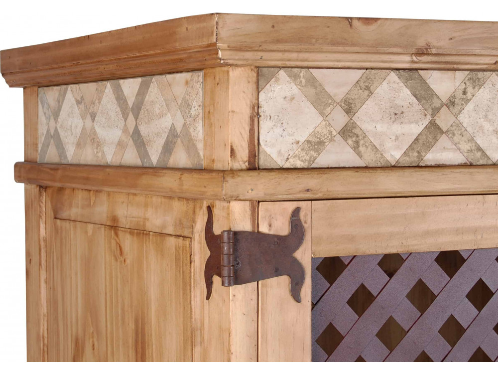 Schrank Mexico Möbel Landhaus Pinie Honig