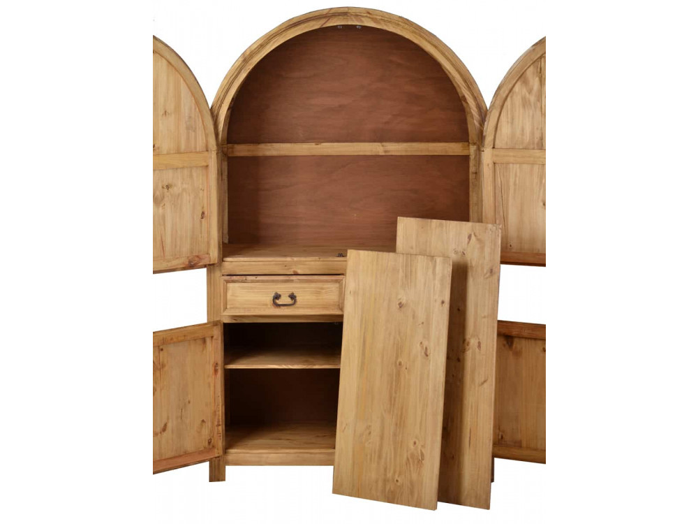 Schrank Mexico Möbel Landhaus Pinie Honig