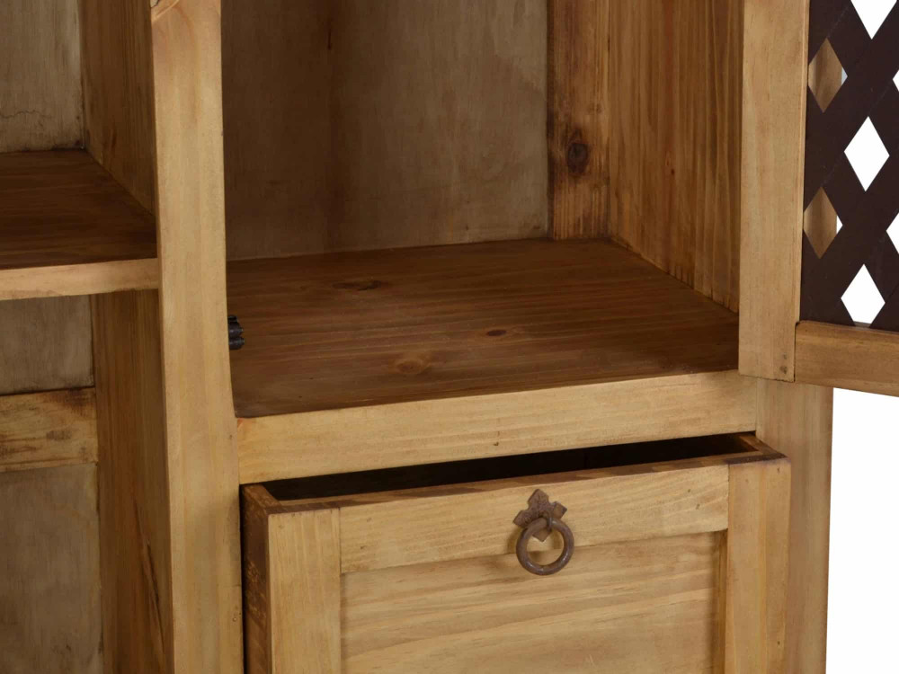 Schrank Mexico Möbel Landhaus Pinie Honig