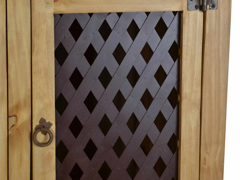 Schrank Mexico Möbel Landhaus Pinie Honig