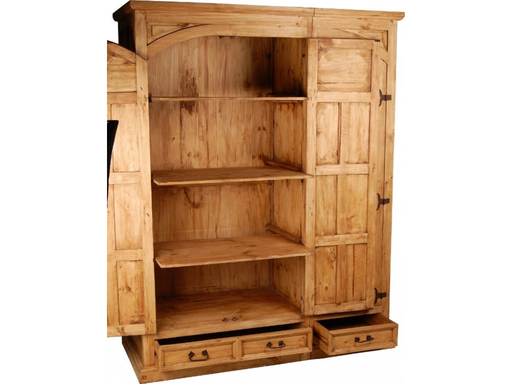 Schrank Mexico Möbel Landhaus Pinie Honig