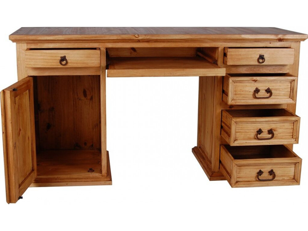 Schreibtisch Mexico Möbel Landhaus Pinie Honig