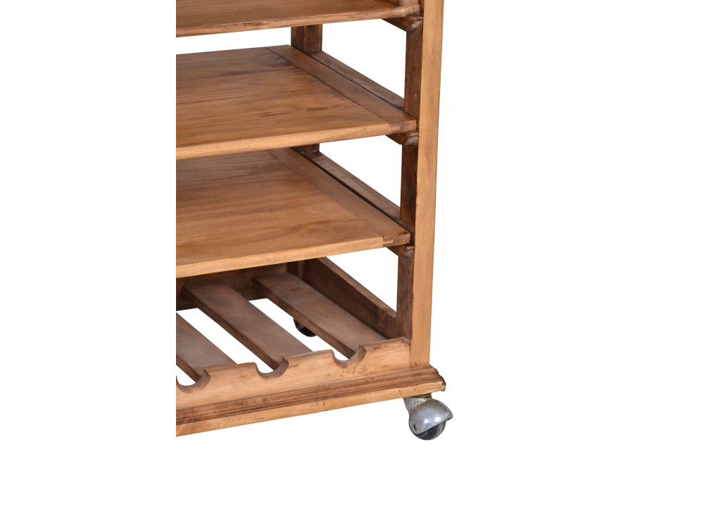 Servierwagen Mexico Möbel Landhaus Pinie Honig 10053 5