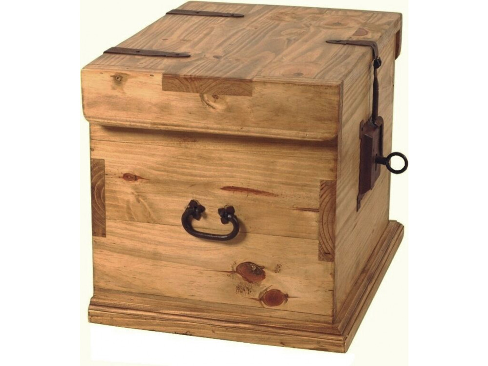 Truhe Mexico Möbel Landhaus Pinie Honig