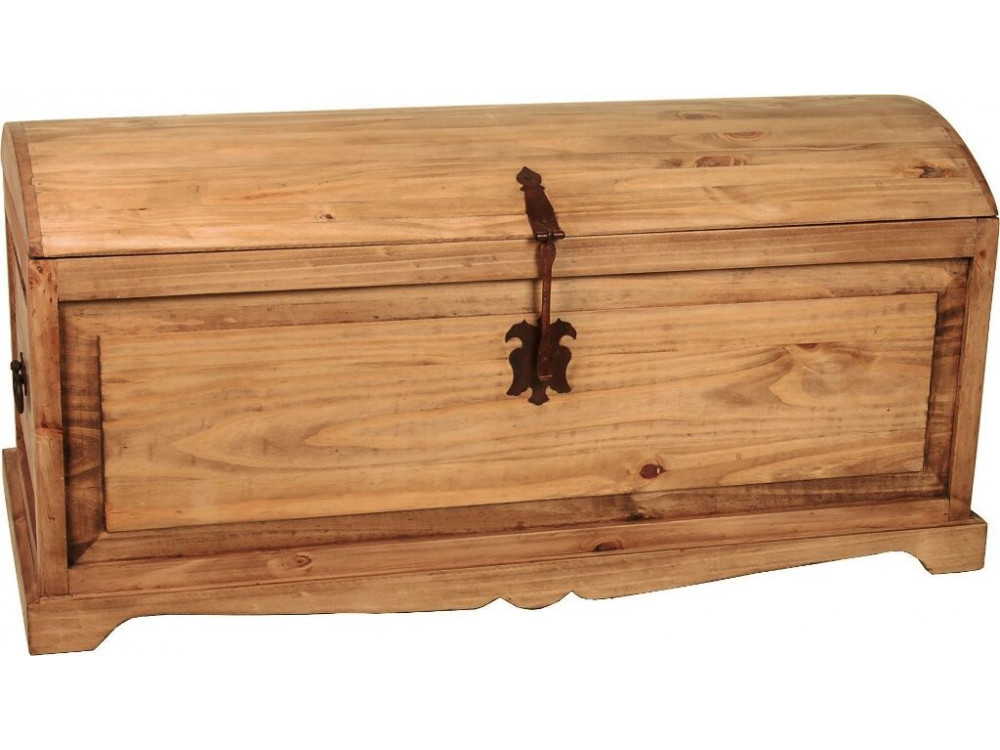 Truhe Mexico Möbel Landhaus Pinie Honig