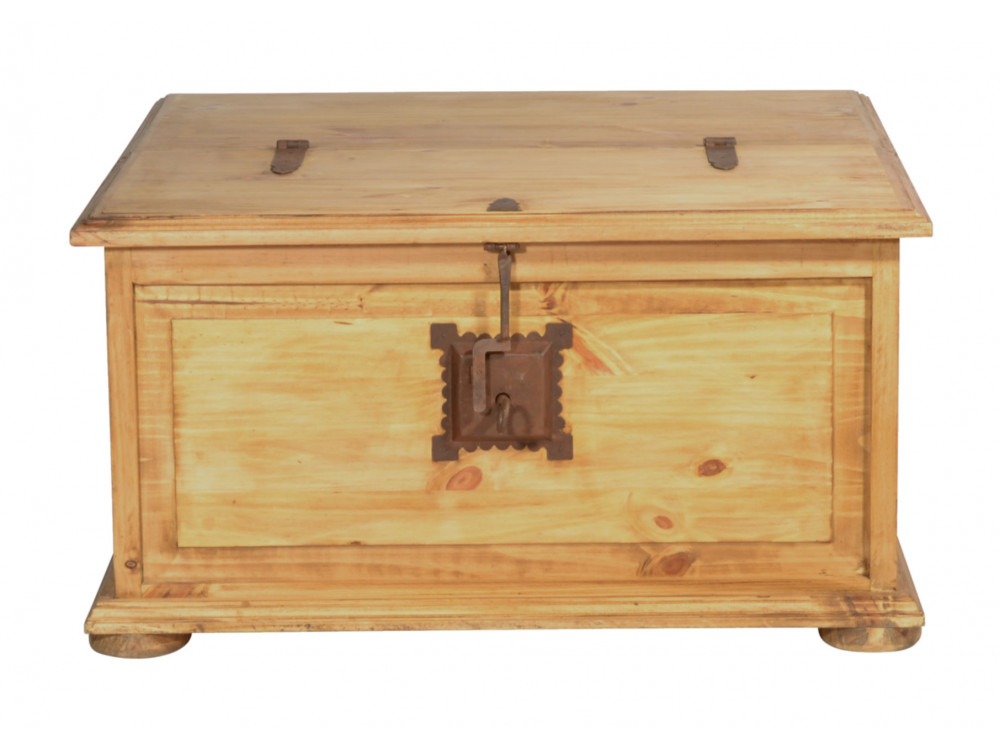 Truhentisch Mexico Möbel Landhaus Pinie Honig