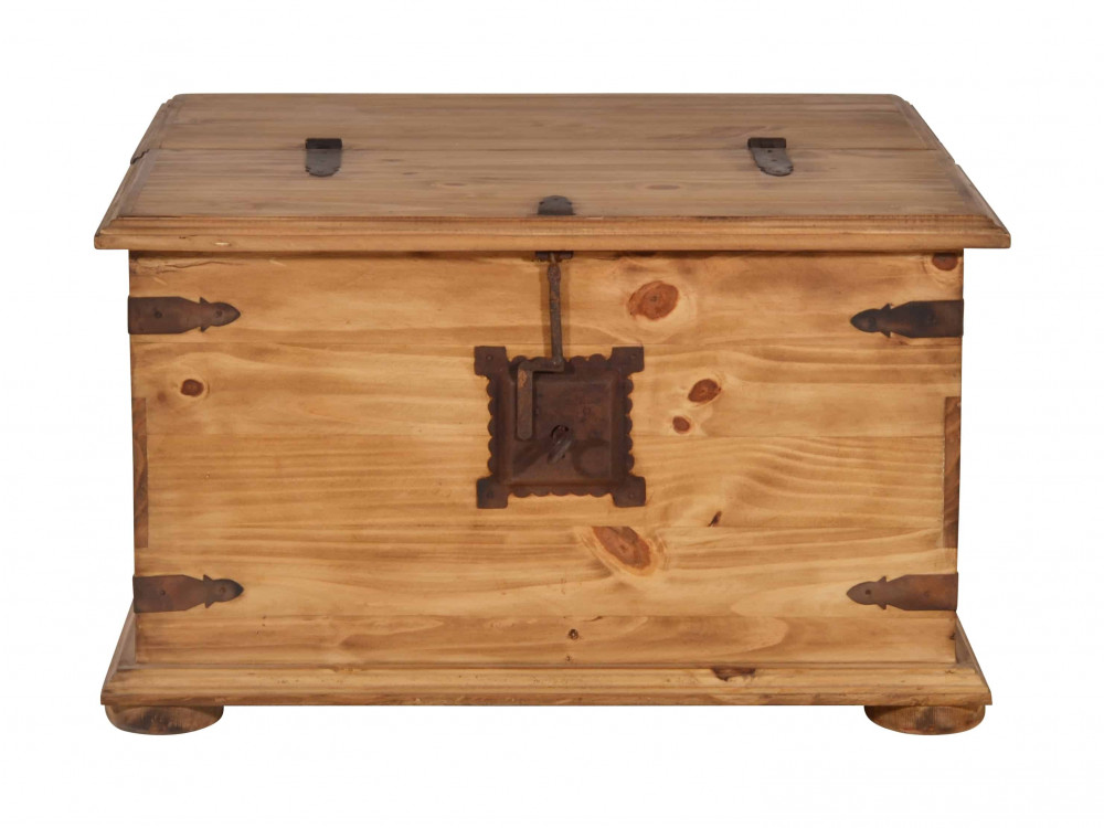 Truhentisch Mexico Möbel Landhaus Pinie Honig