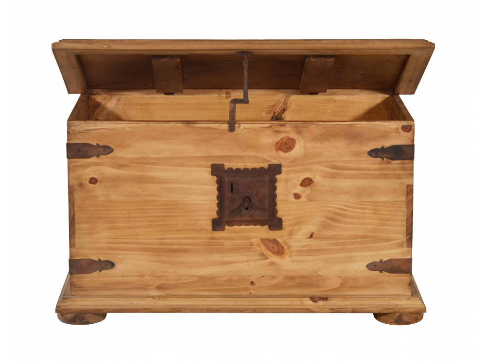 Truhentisch Mexico Möbel Landhaus Pinie Honig