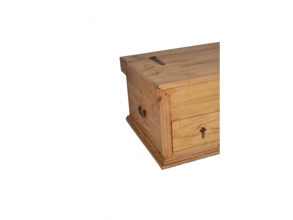 Truhentisch Mexico Möbel Landhaus Pinie Honig