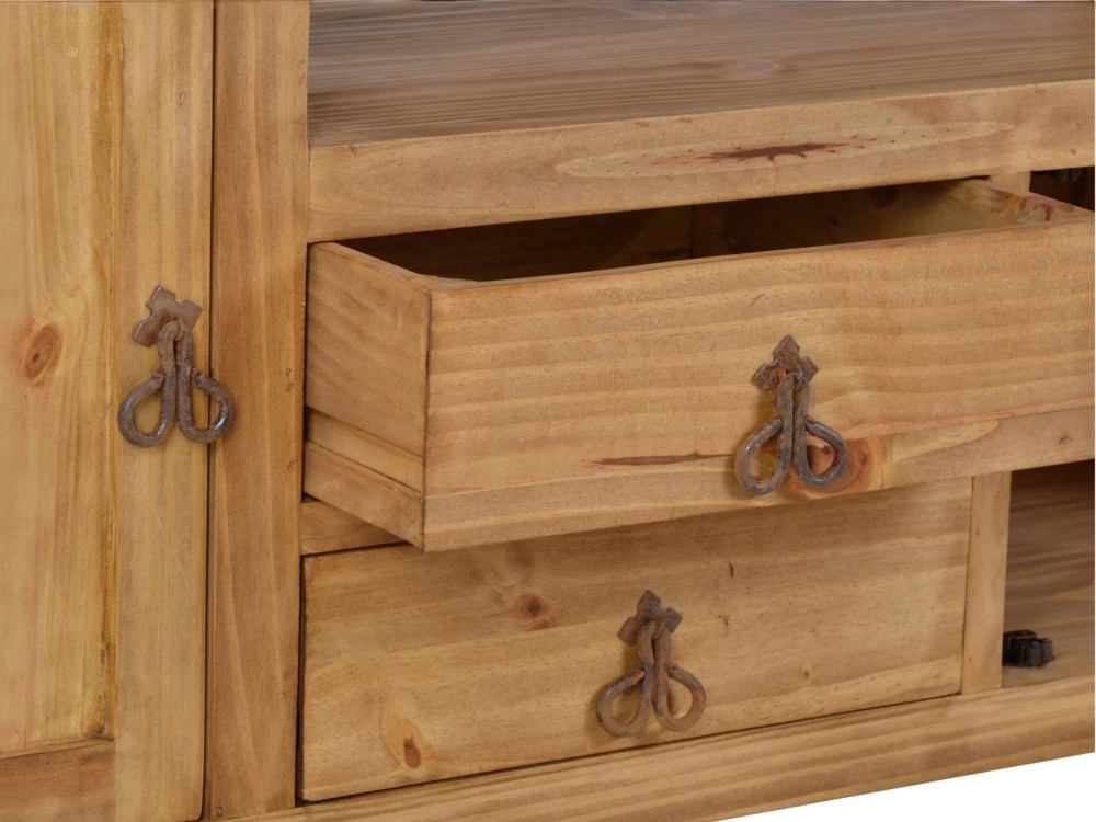 TV-Kommode Mexico Möbel Landhaus Pinie Honig