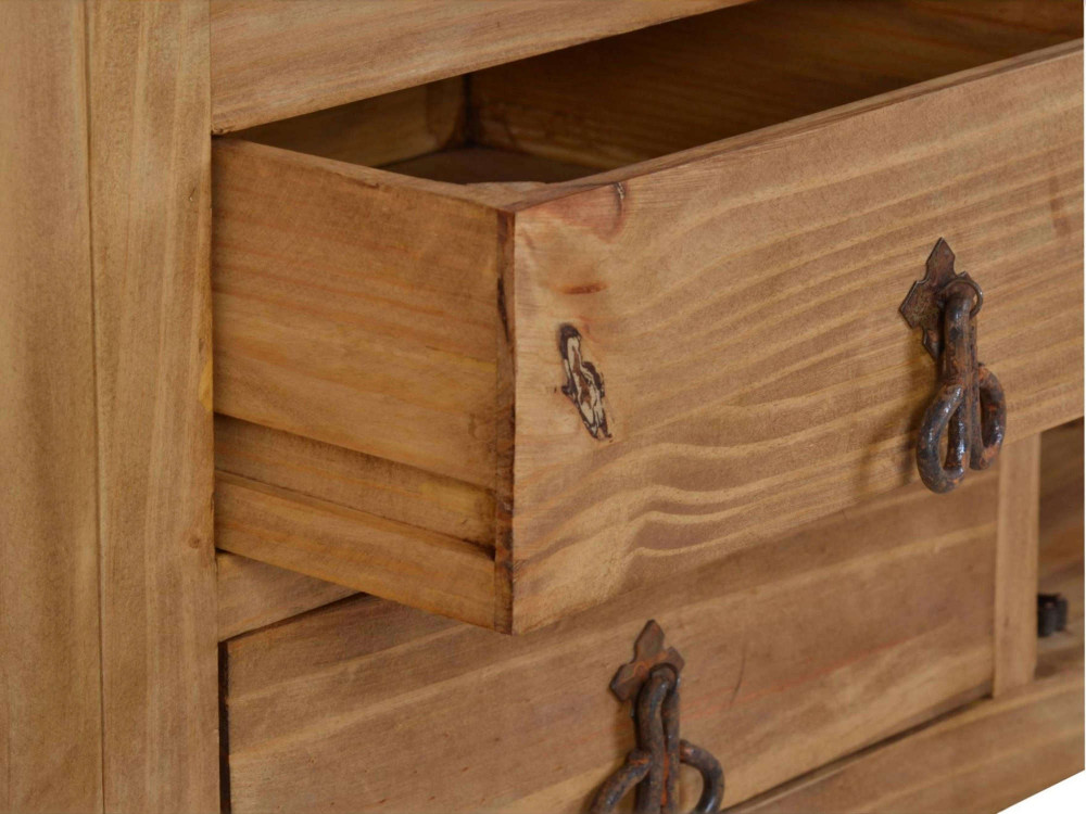 TV-Kommode Mexico Möbel Landhaus Pinie Honig