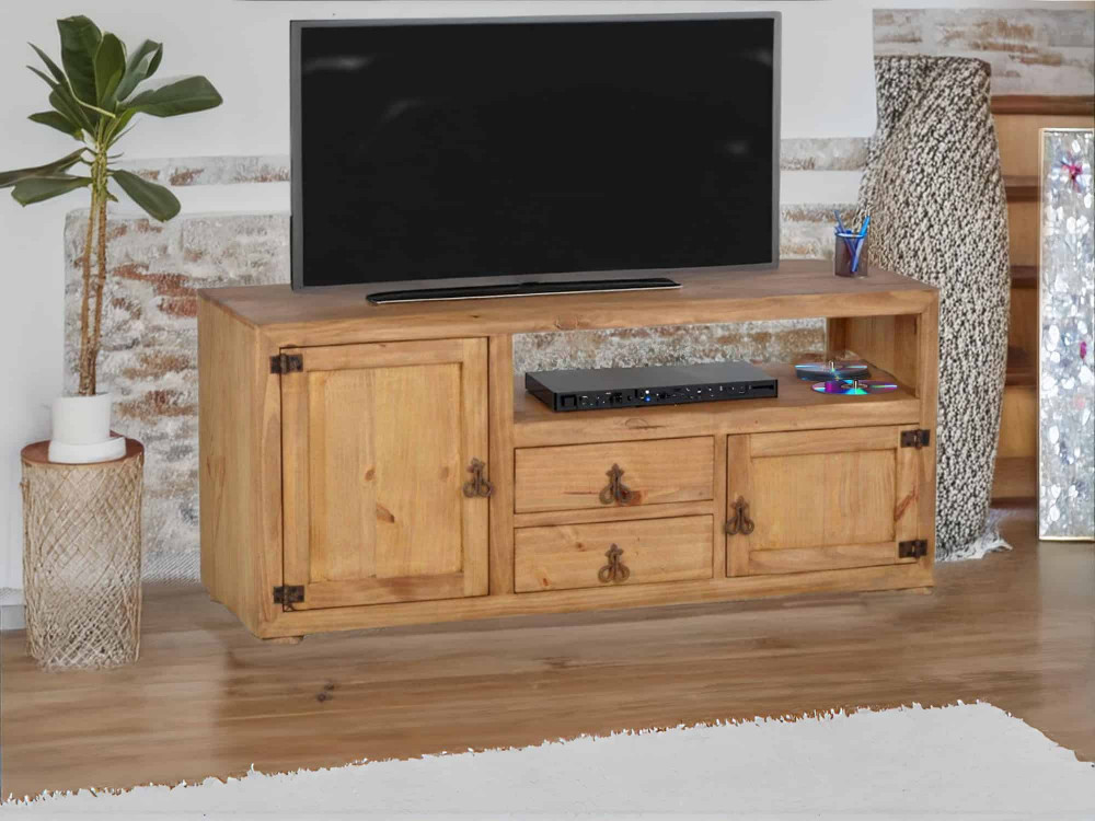 TV-Kommode Mexico Möbel Landhaus Pinie Honig