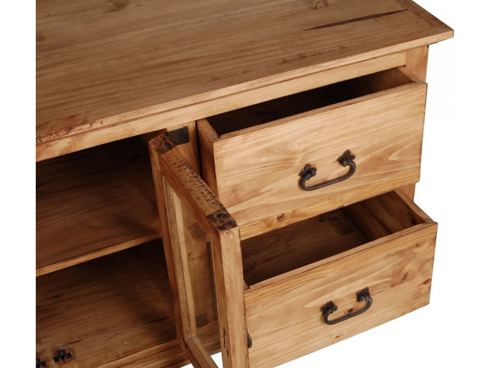 TV-Kommode Mexico Möbel Landhaus Pinie Honig