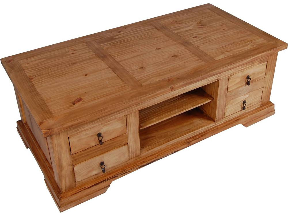 TV-Kommode Mexico Möbel Landhaus Pinie Honig