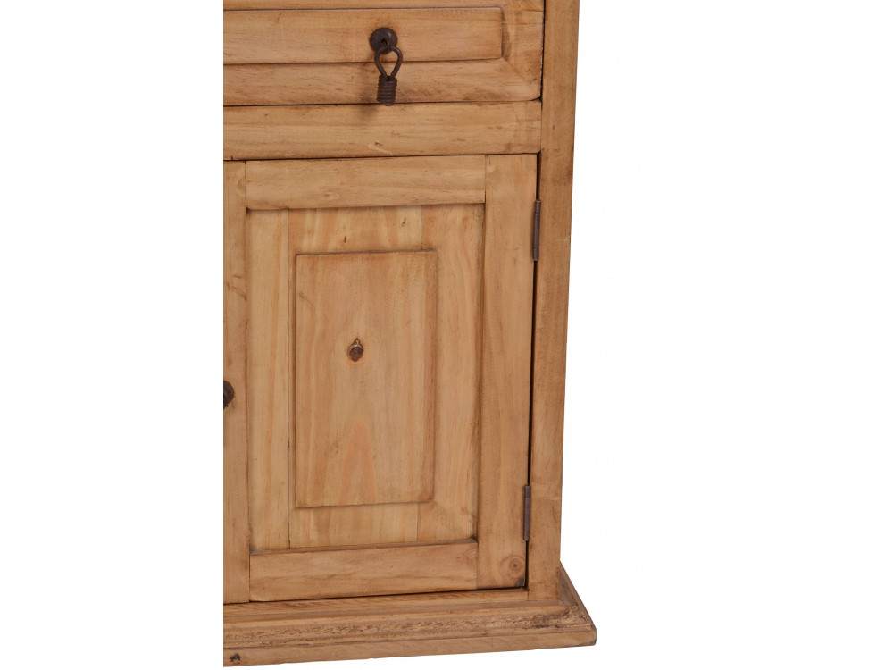 Vitrine Mexico Möbel Landhaus Pinie Honig