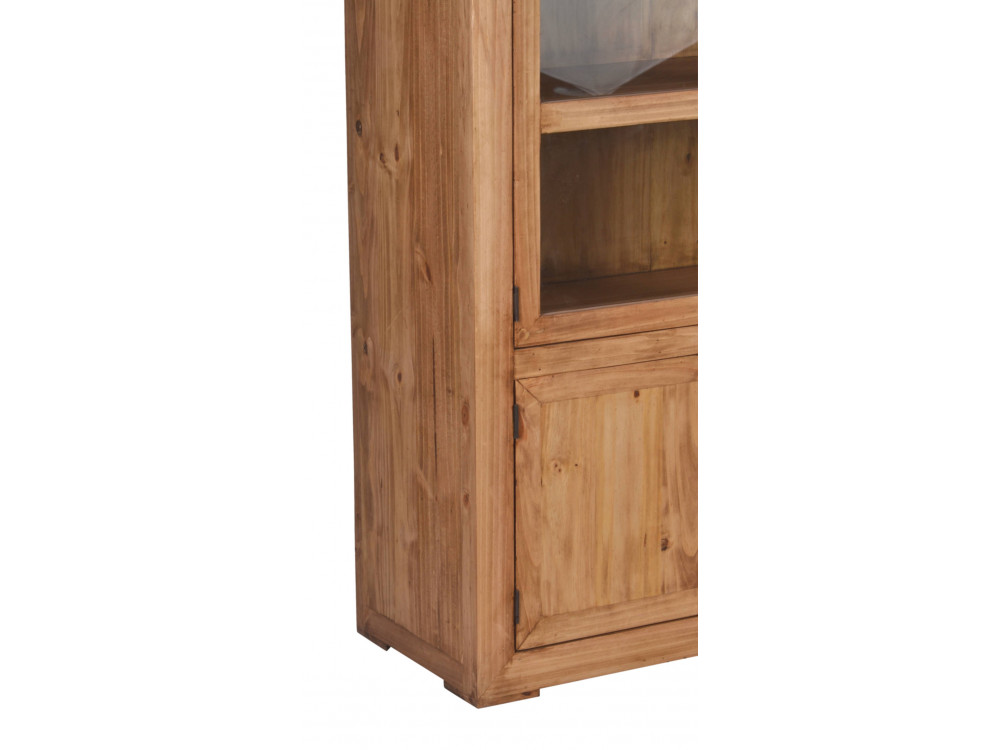 Vitrine Mexico Möbel Landhaus Pinie Honig