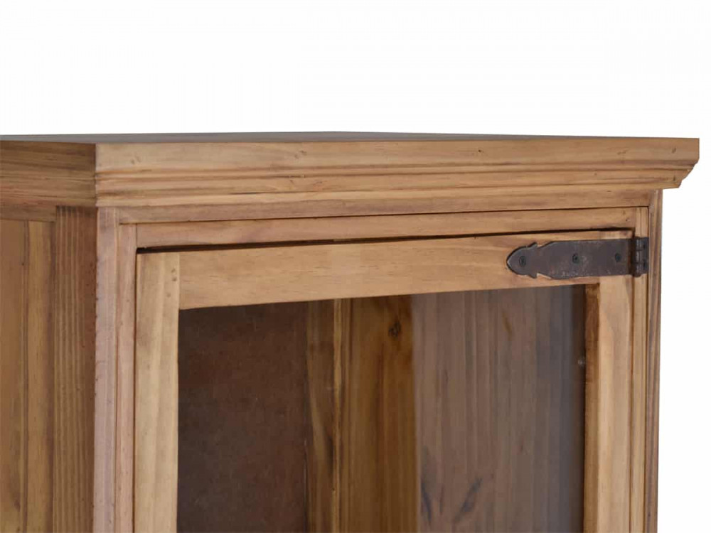 Vitrine Mexico Möbel Landhaus Pinie Honig