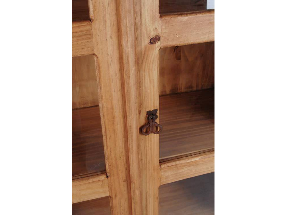 Vitrine Mexico Möbel Landhaus Pinie Honig