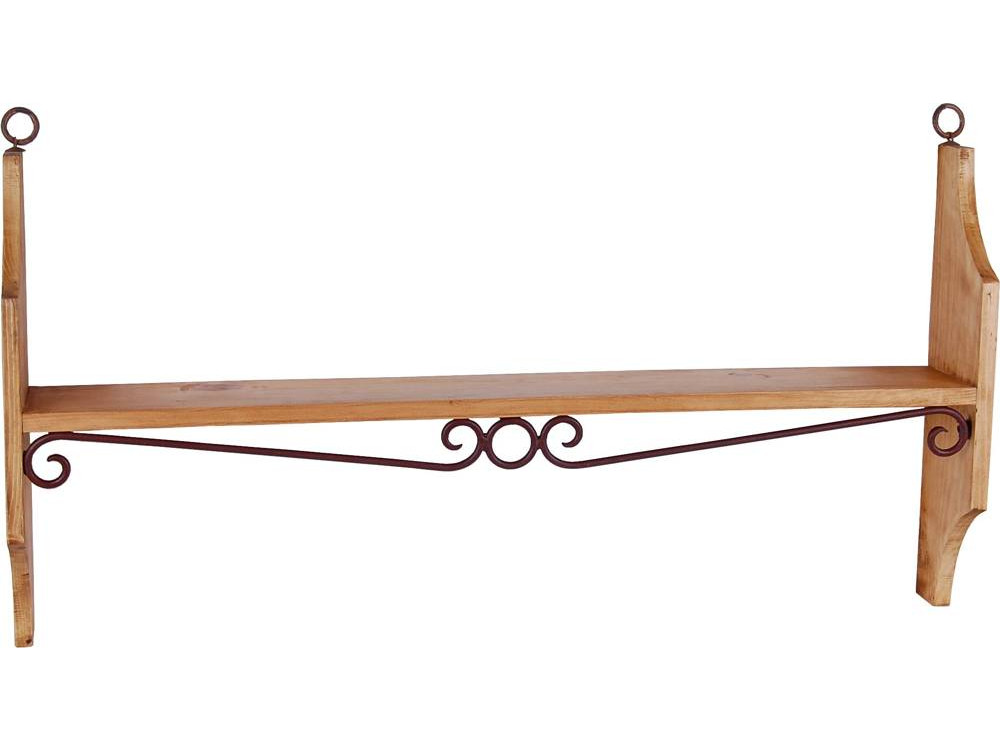 Wandregal Mexico Möbel Landhaus Pinie Honig