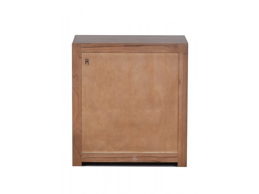 Nachttisch Maharaja Modern Teak Dunkelbraun