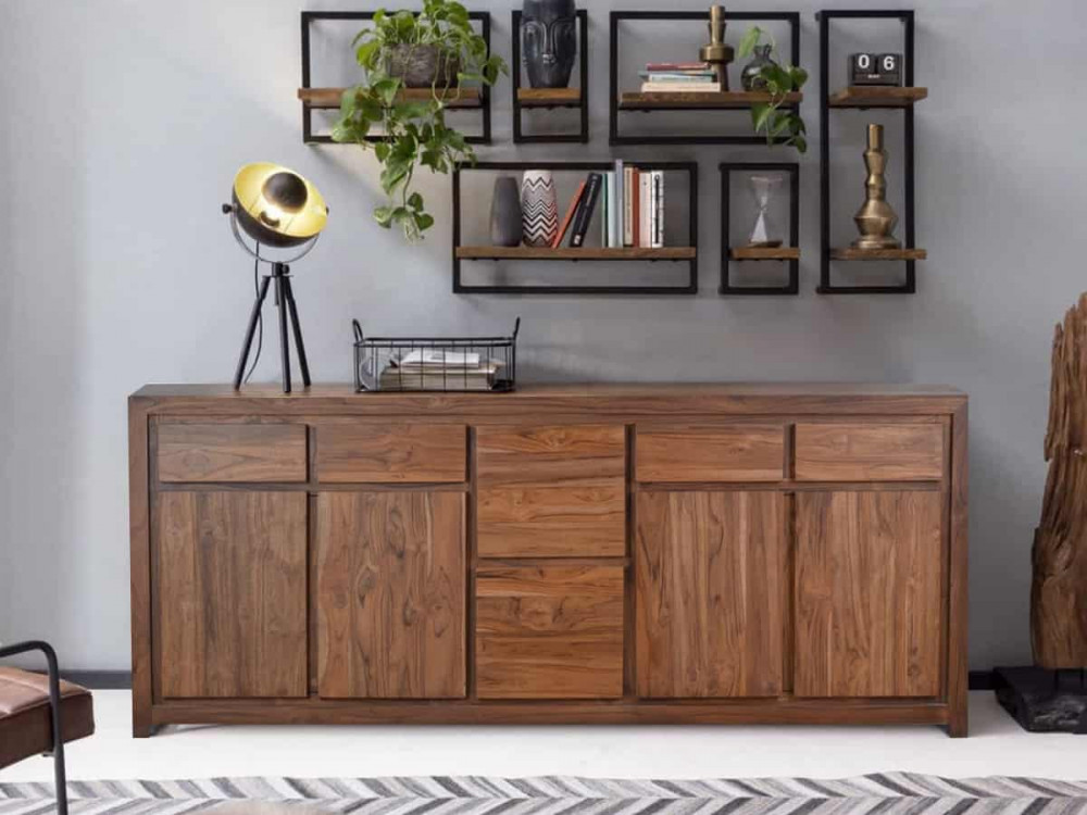 Sideboard Maharaja Modern Teak Braun