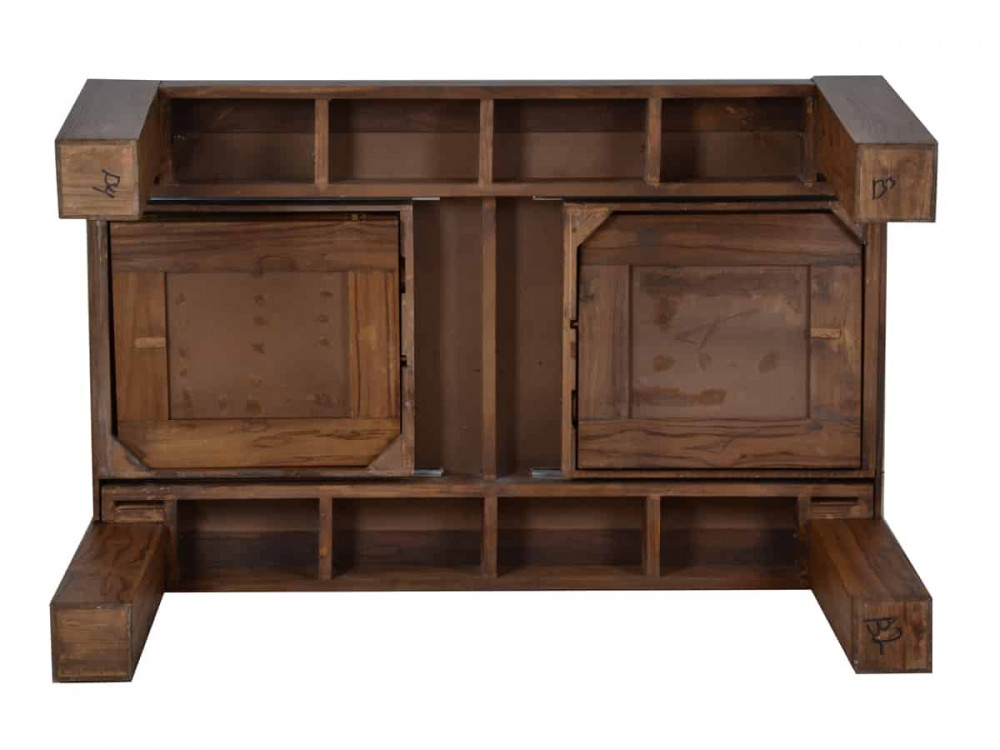 Esstisch Mumba Modern Teak Braun