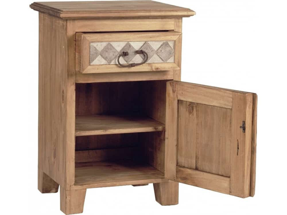 Nachttisch Mexico Möbel Landhaus Pinie Honig