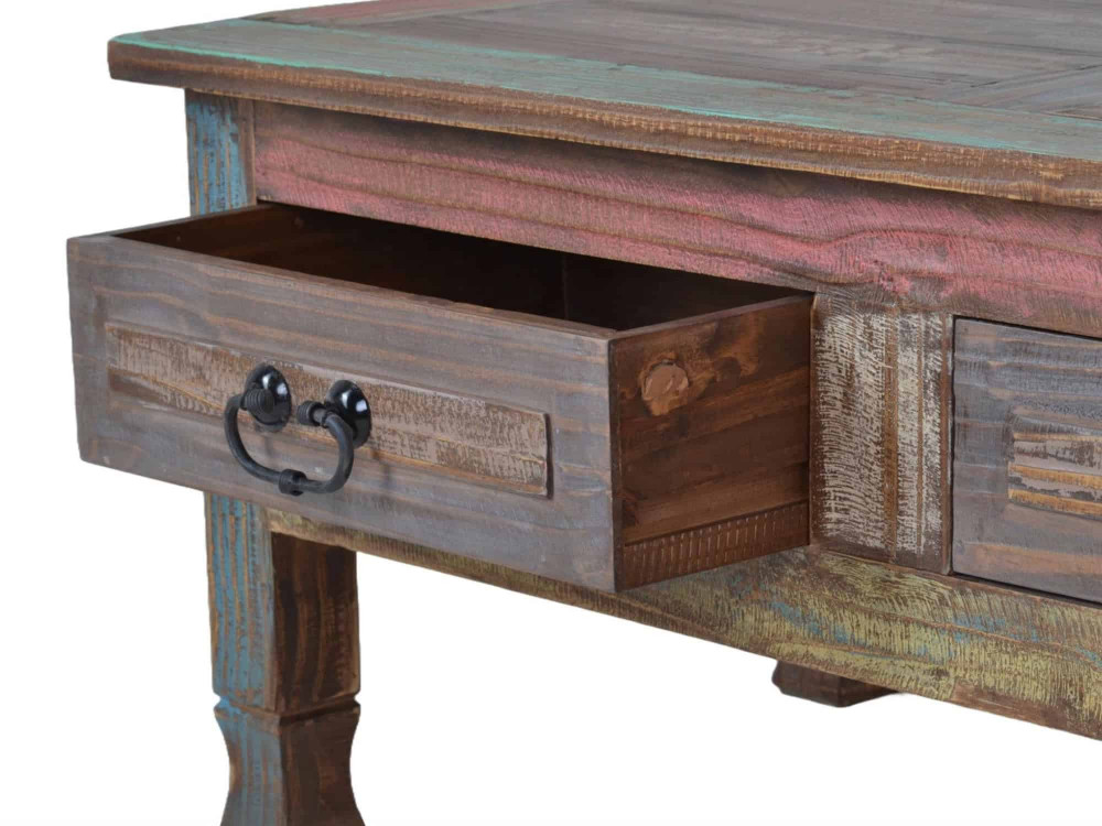 Couchtisch Cancun Shabby Chic Pinie Bunt