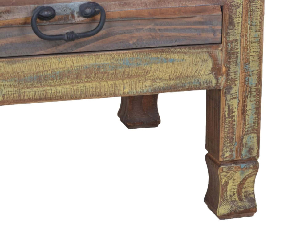 Couchtisch Cancun Shabby Chic Pinie Bunt