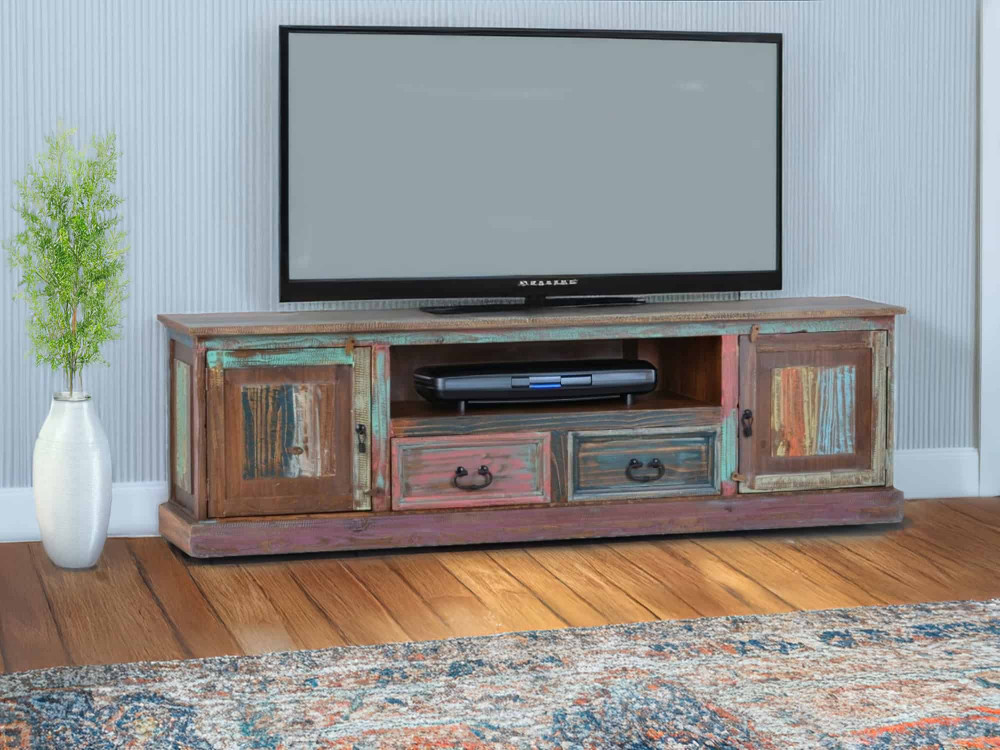 Lowboard Cancun Shabby Chic Pinie Bunt