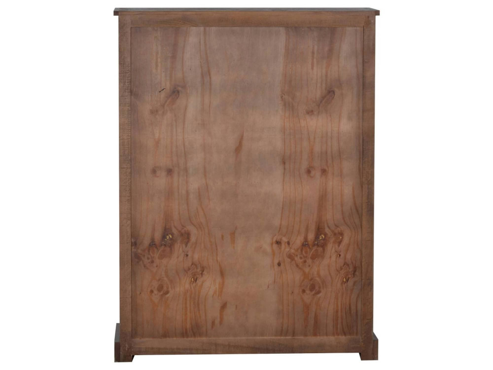 Schuhschrank Cancun Shabby Chic Massivholz Pinie Bunt