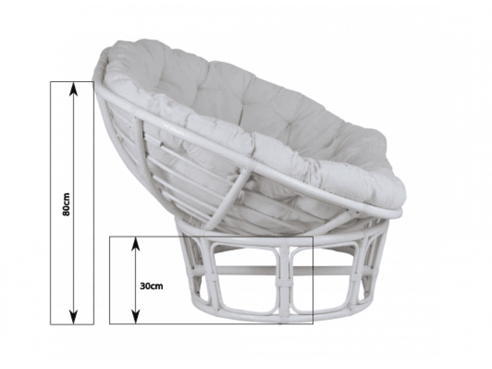 Sofa Rattan Modern 100% Baumwolle Rattan Weiß