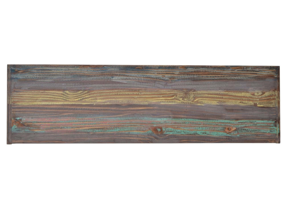 TV-Kommode Cancun Shabby Chic Massivholz Pinie Bunt