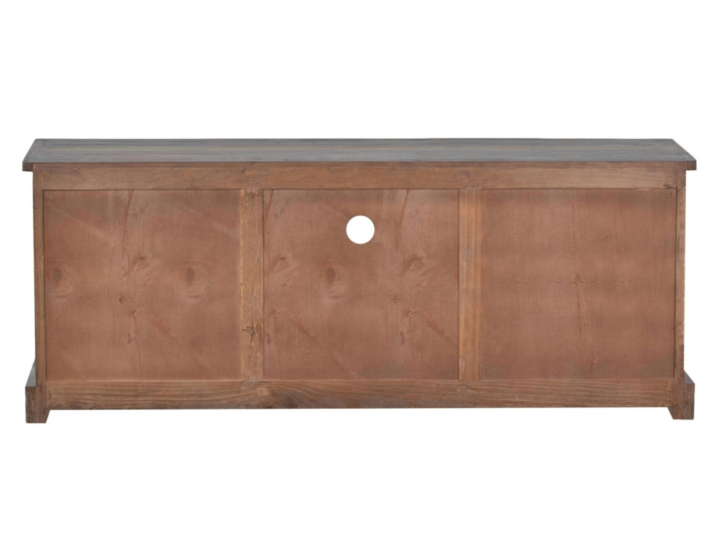 TV-Kommode Cancun Shabby Chic Massivholz Pinie Bunt