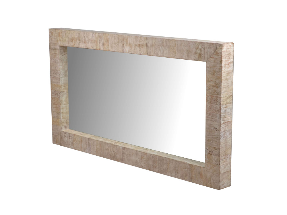 Spiegel Suri Landhaus Mango Grau