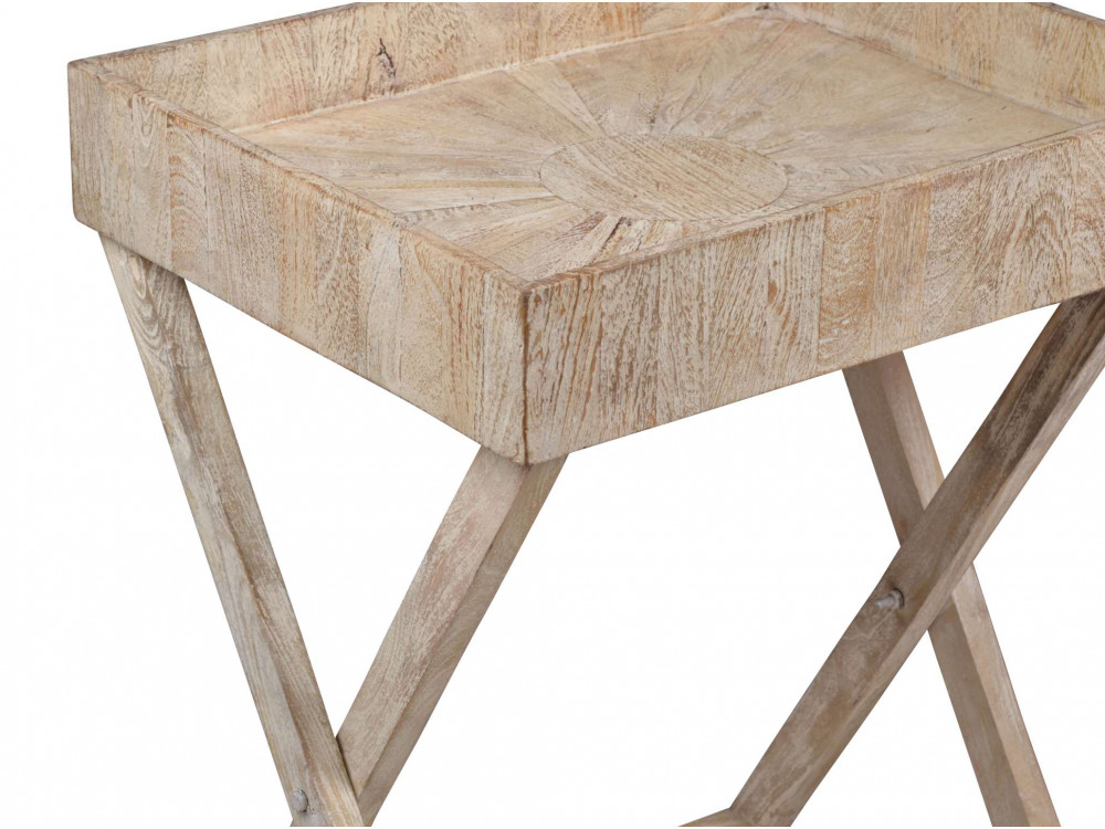 Tablett Suri Landhaus Mango Grau