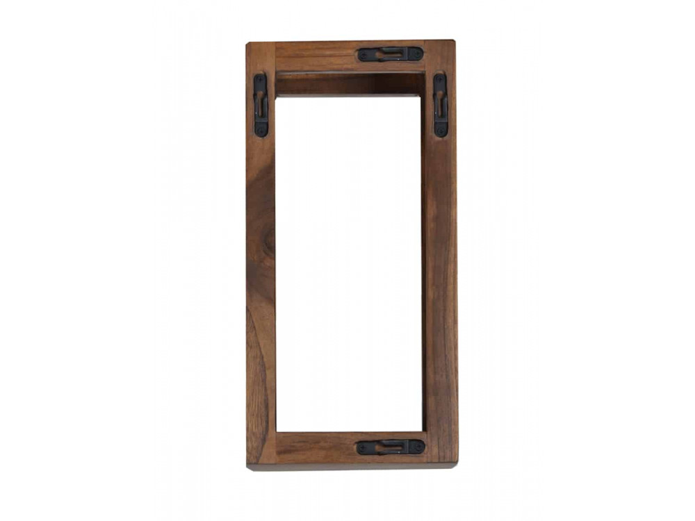 Regal Tamesi Modern Teak Dunkelbraun