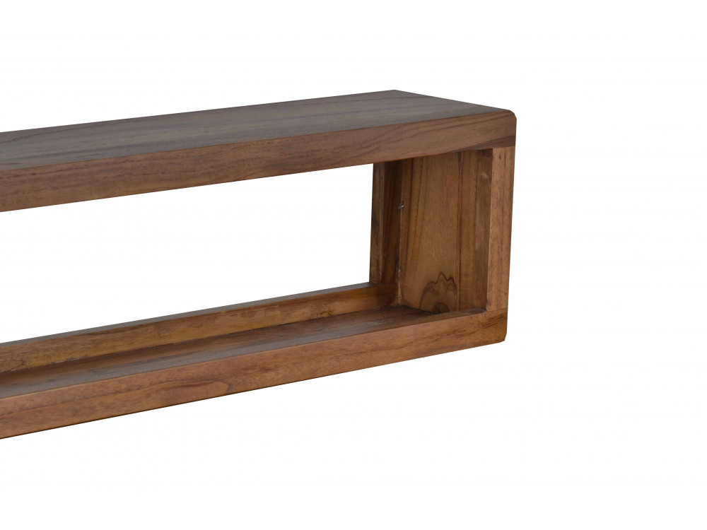 Regal Tamesi Modern Teak Dunkelbraun