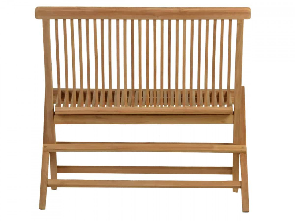 Gartenbank  Gartenmöbel Outdoor Modern Teak Honig