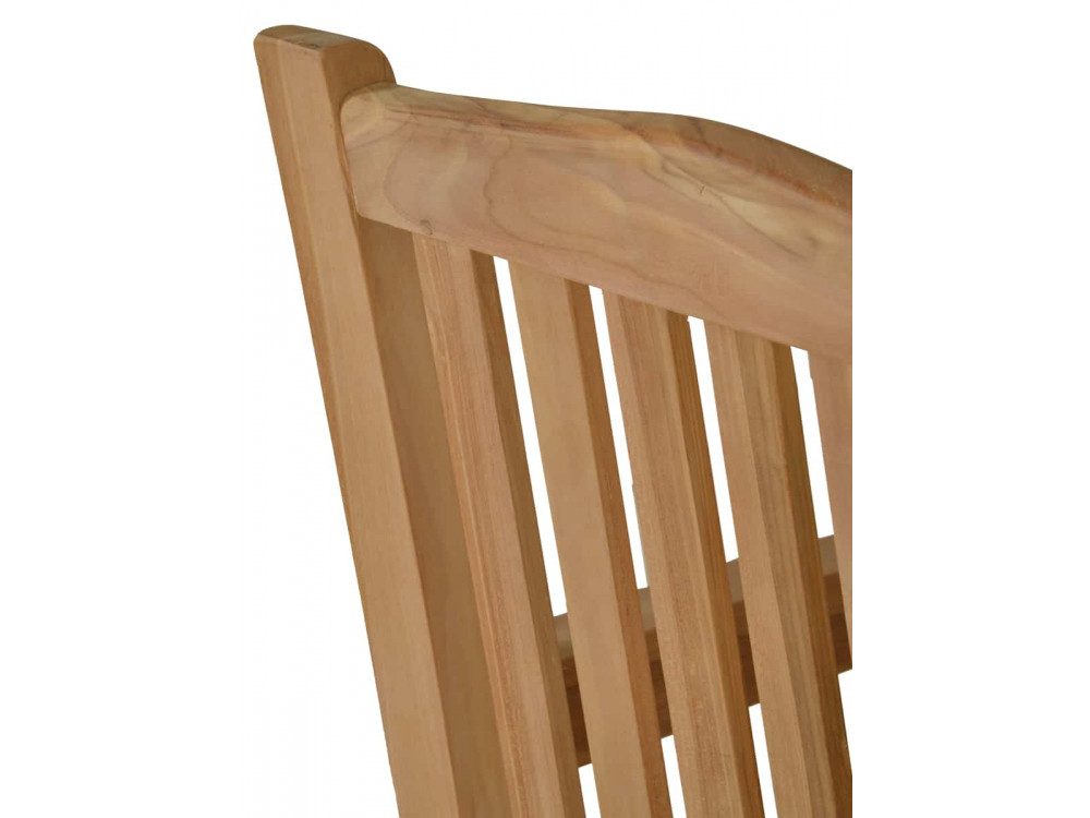 Gartenstuhl  Gartenmöbel Outdoor Modern Teak Honig